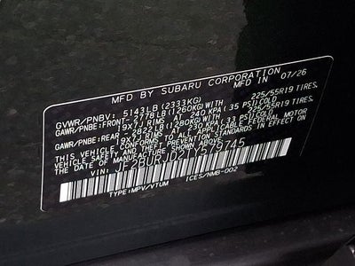 2026 Subaru OUTBACK Touring XT