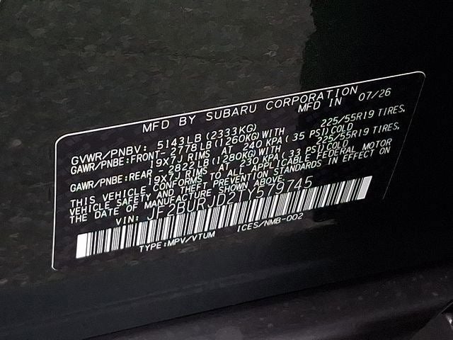2026 Subaru OUTBACK Touring XT