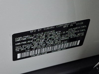 2026 Subaru OUTBACK Touring XT