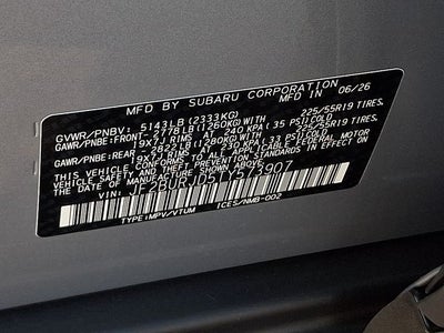 2026 Subaru OUTBACK Touring XT