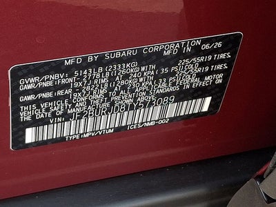 2026 Subaru OUTBACK Touring XT