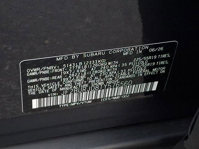 2026 Subaru OUTBACK Touring XT