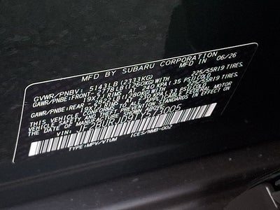 2026 Subaru OUTBACK Touring XT