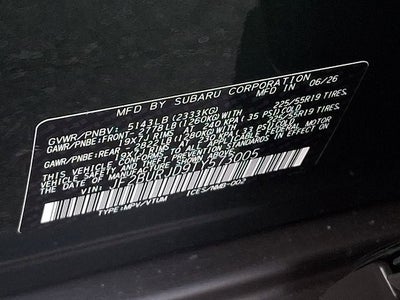 2026 Subaru OUTBACK Touring XT