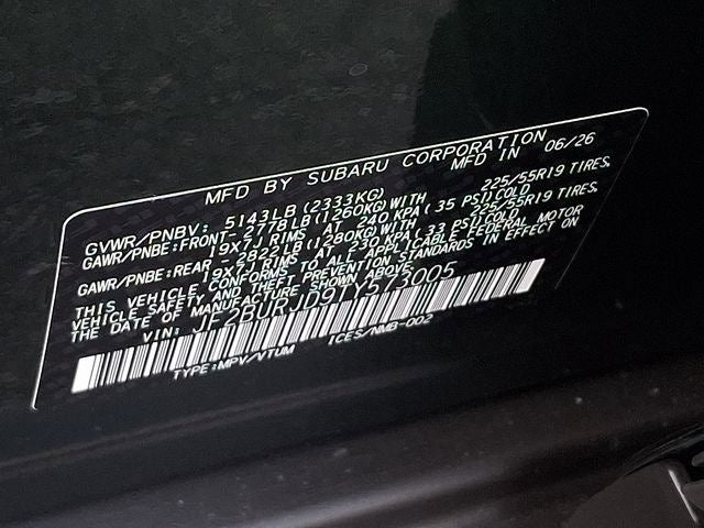 2026 Subaru OUTBACK Touring XT