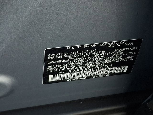 2026 Subaru OUTBACK Touring XT