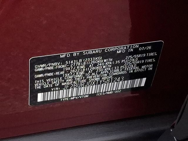 2026 Subaru OUTBACK Touring XT