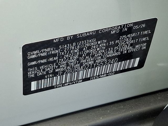 2026 Subaru OUTBACK Wilderness