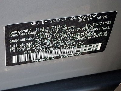 2026 Subaru OUTBACK Wilderness