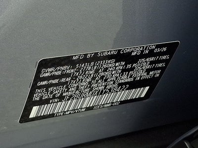 2026 Subaru OUTBACK Wilderness