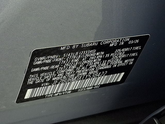2026 Subaru OUTBACK Wilderness