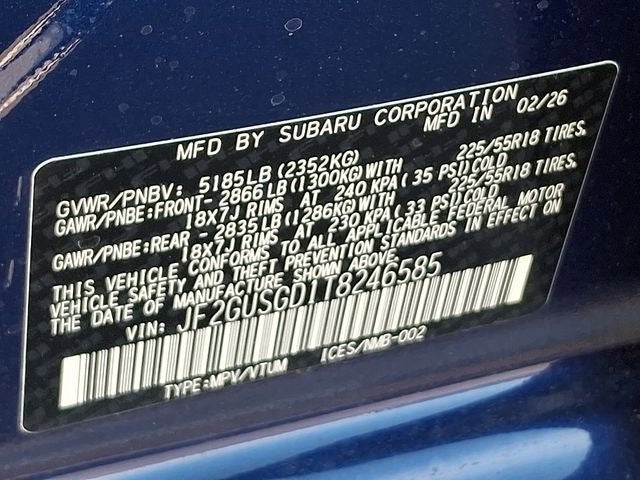 2026 Subaru CROSSTREK Sport Hybrid