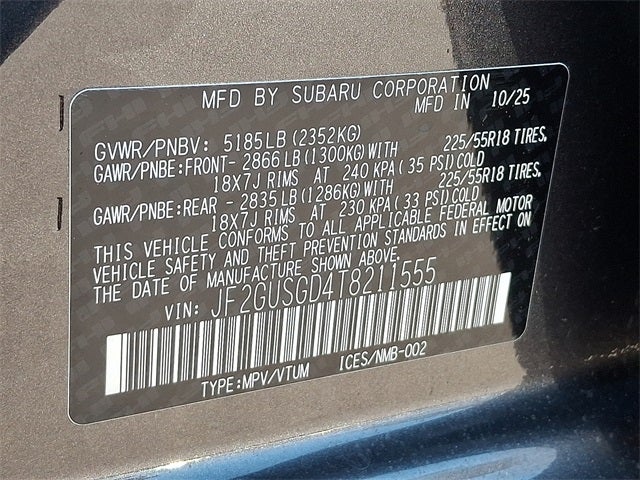 2026 Subaru CROSSTREK Sport Hybrid