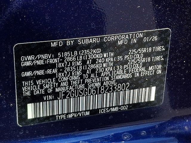 2026 Subaru CROSSTREK Sport Hybrid