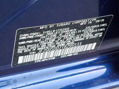 2026 Subaru CROSSTREK Sport Hybrid