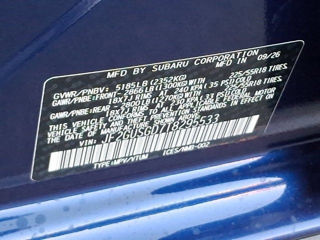 2026 Subaru CROSSTREK Sport Hybrid