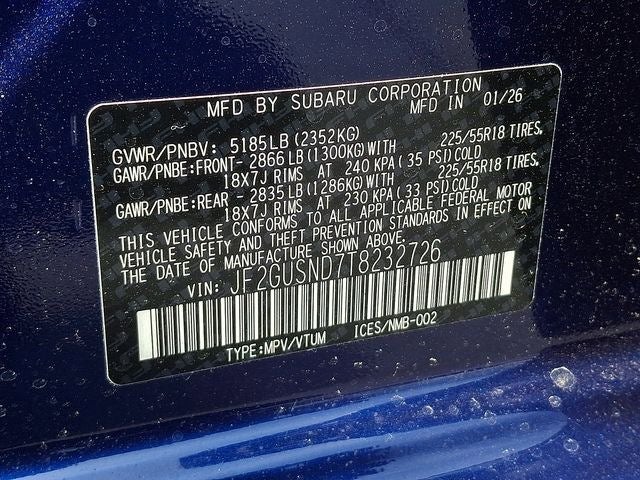 2026 Subaru CROSSTREK Limited Hybrid