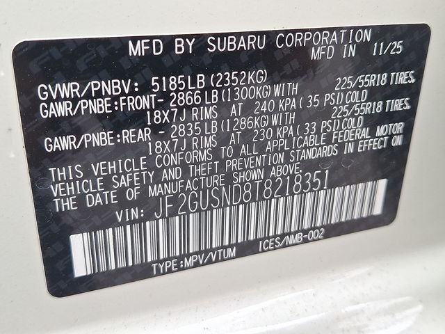 2026 Subaru CROSSTREK Limited Hybrid