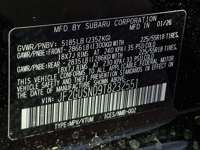 2026 Subaru CROSSTREK Limited Hybrid