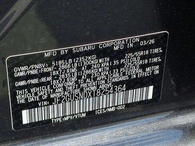 2026 Subaru CROSSTREK Limited Hybrid