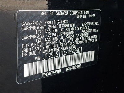 2025 Subaru FORESTER Touring Hybrid