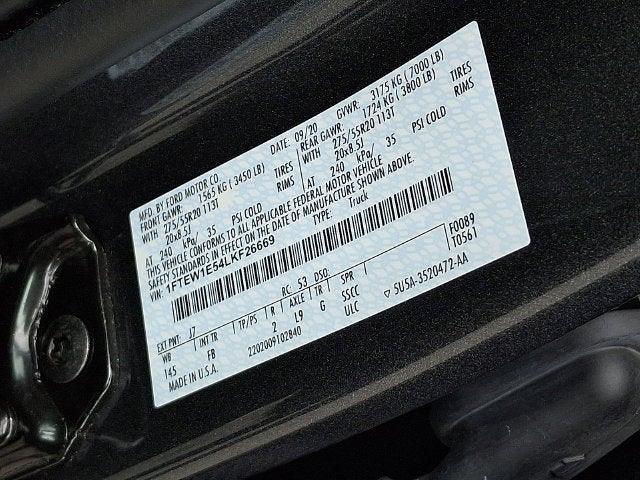2020 Ford F-150 XL