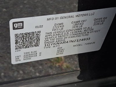 2022 Cadillac XT5 Luxury