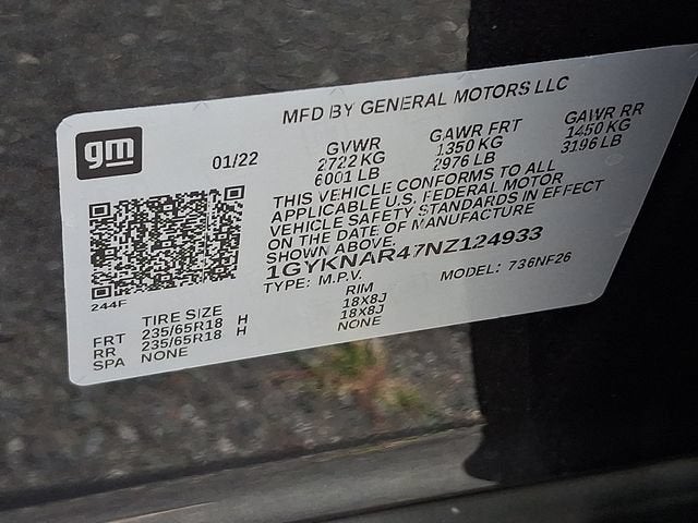 2022 Cadillac XT5 Luxury