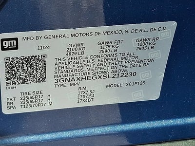 2025 Chevrolet Equinox LT
