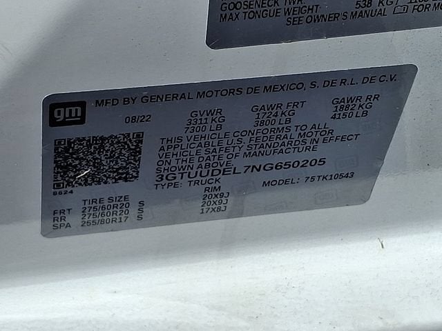 2022 GMC Sierra 1500 SLT
