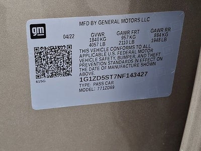 2022 Chevrolet Malibu LT