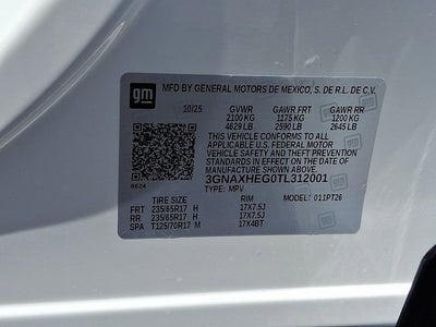 2026 Chevrolet Equinox LT