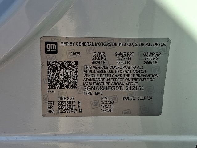 2026 Chevrolet Equinox LT