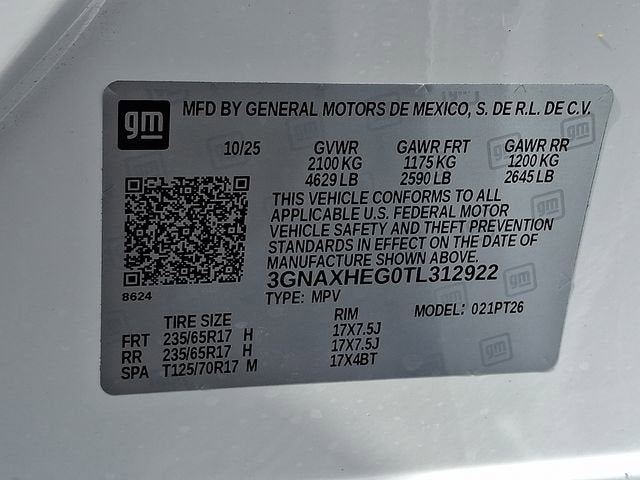 2026 Chevrolet Equinox LT