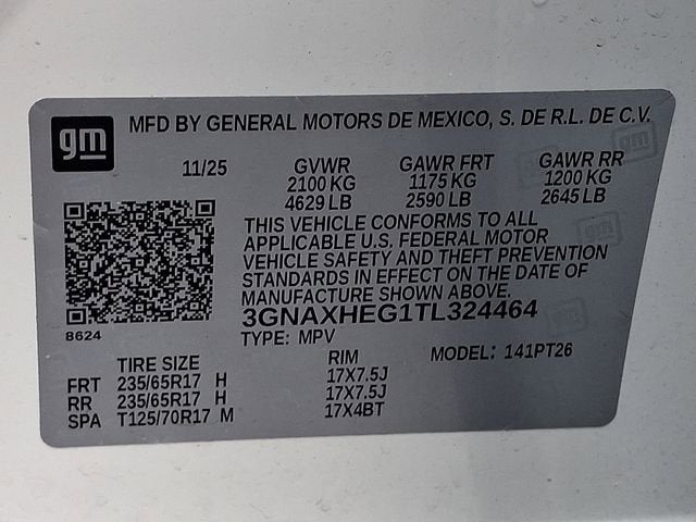 2026 Chevrolet Equinox LT