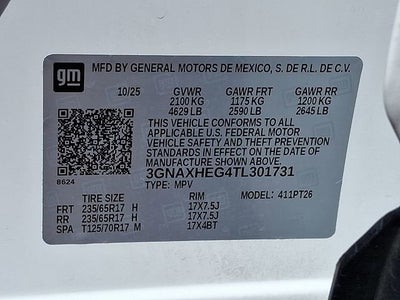 2026 Chevrolet Equinox LT