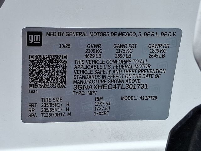 2026 Chevrolet Equinox LT