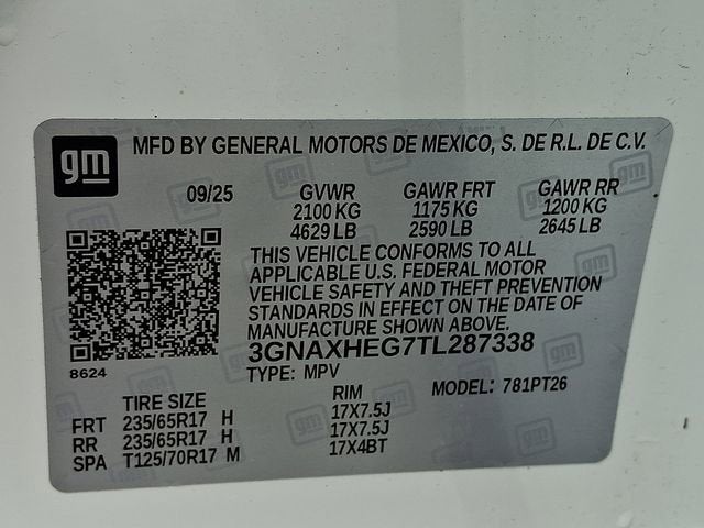 2026 Chevrolet Equinox LT