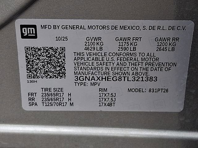 2026 Chevrolet Equinox LT