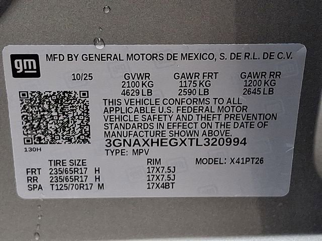2026 Chevrolet Equinox LT