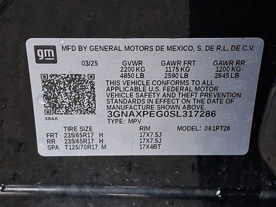 2025 Chevrolet Equinox LT