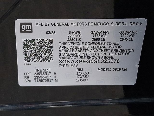 2025 Chevrolet Equinox LT