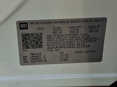 2025 Chevrolet Equinox LT