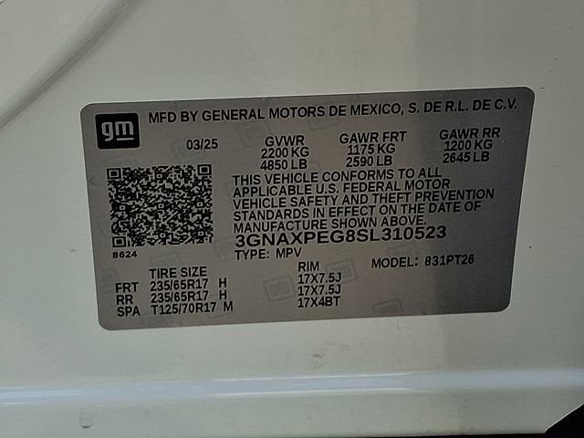 2025 Chevrolet Equinox LT