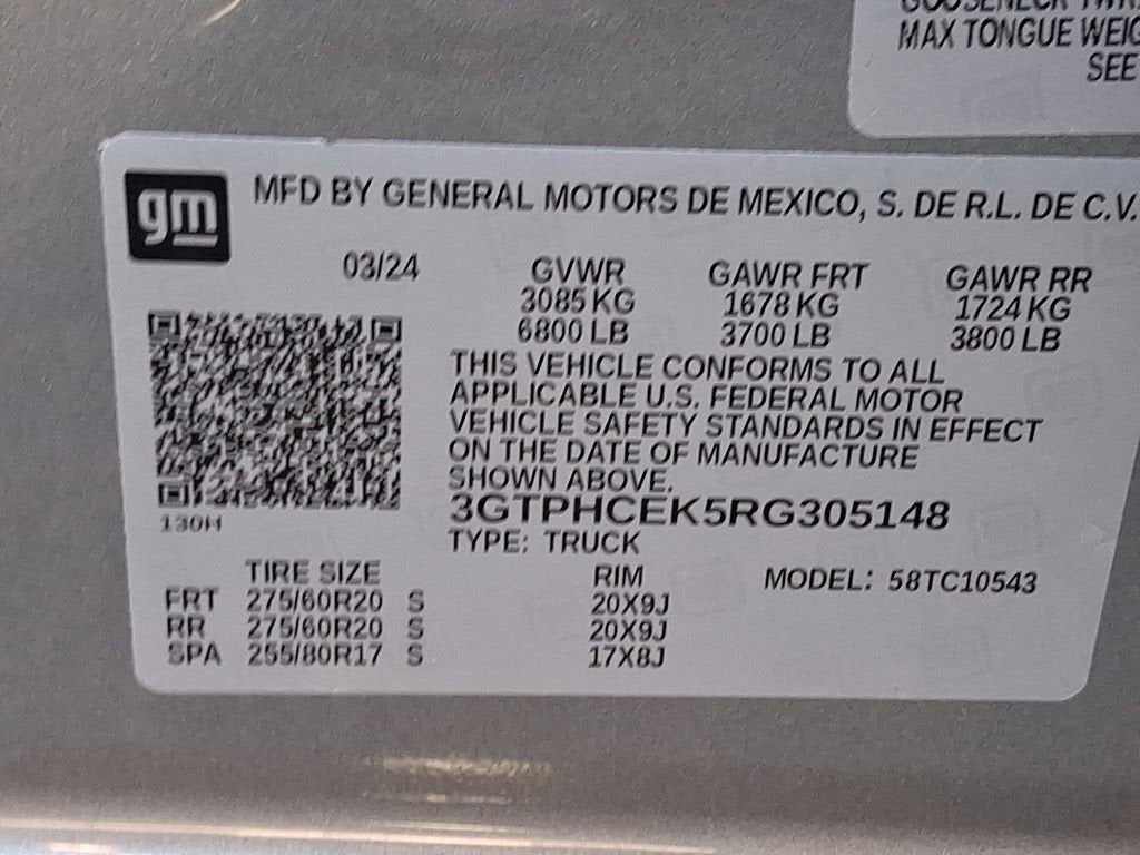 2024 GMC Sierra 1500 Elevation