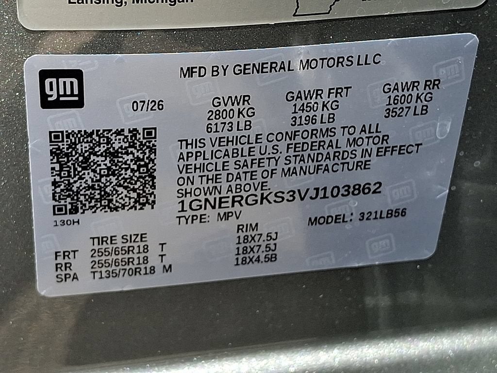 2027 Chevrolet Traverse LT