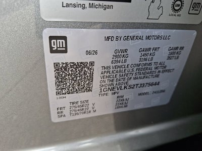2026 Chevrolet Traverse RS