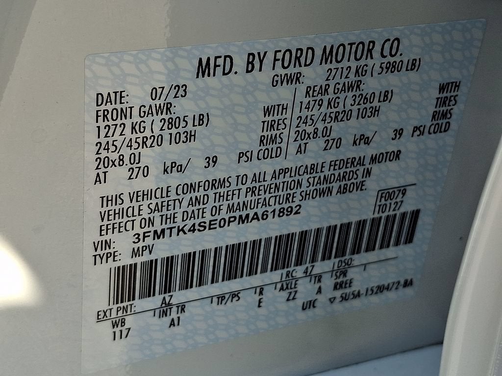 2023 Ford Mustang Mach-E GT
