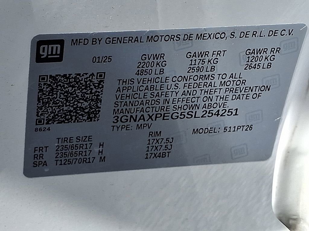 2025 Chevrolet Equinox LT