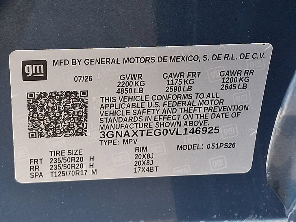 2027 Chevrolet Equinox RS
